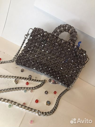 Сумка из бусин