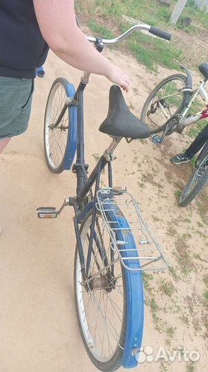 Велосипед дорожный бу салют, складная рама