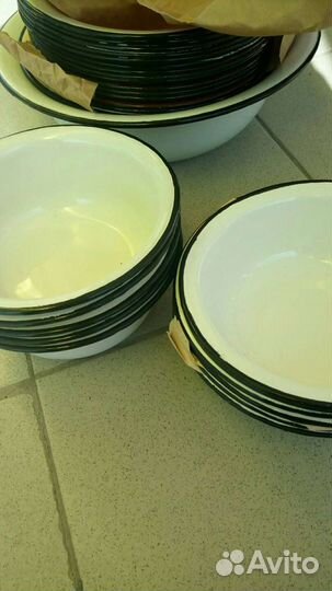 Эмалированная посуда СССР