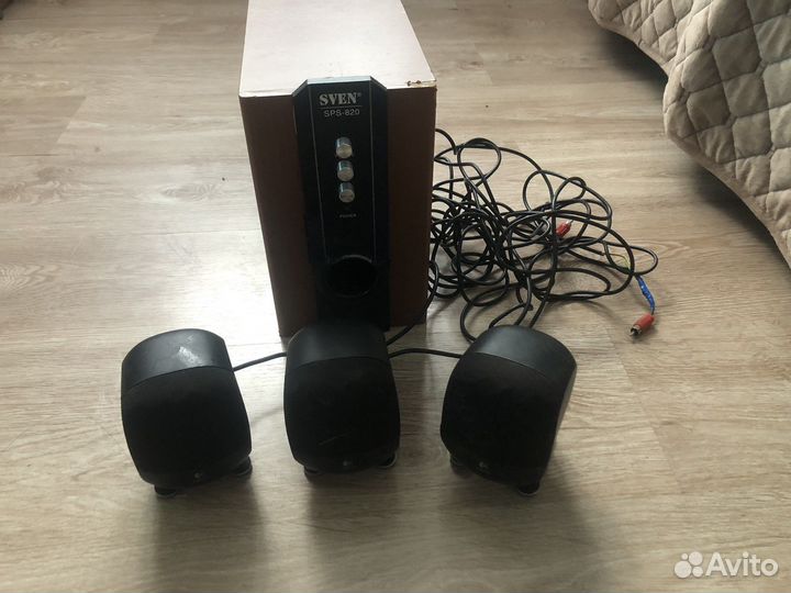 Компьютерные колонки с сабвуфером без усилителя