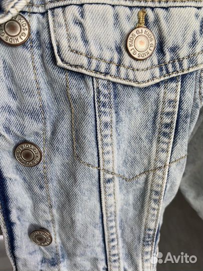 Куртка джинсовая для девочки 98р