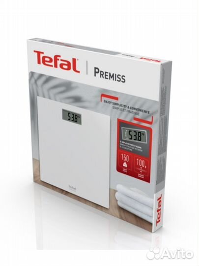 Весы электронные напольные tefal Premiss PP1401V0