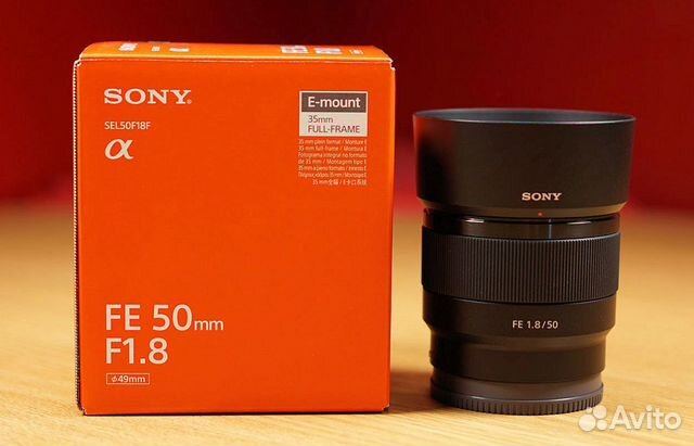 Объектив Sony FE 50mm f/1.8 (SEL-50F18F) E-mount