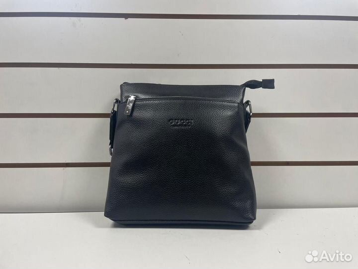 Сумка gucci мужская натуральная кожа