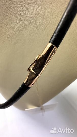 Гайтан/Шнурок с золотым замком