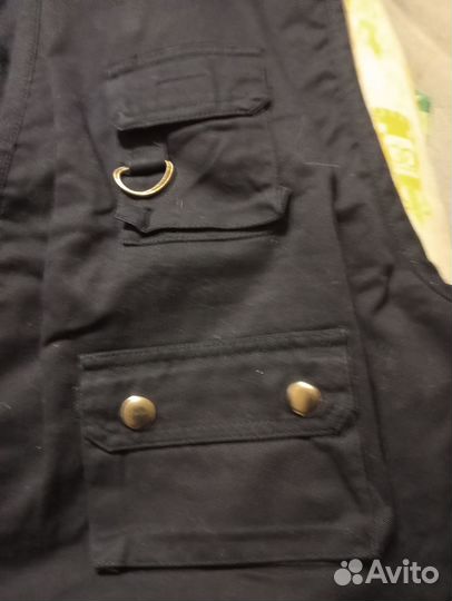 Жилетка мужская, 16карманов, хб, ххl