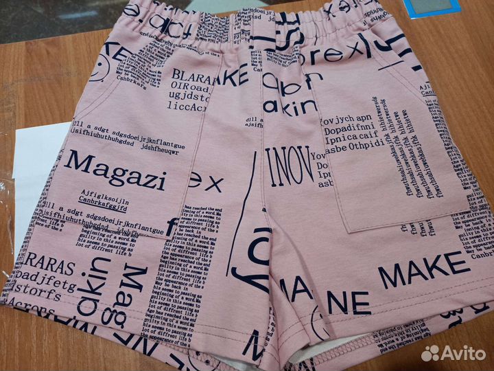 Шорты на девочку