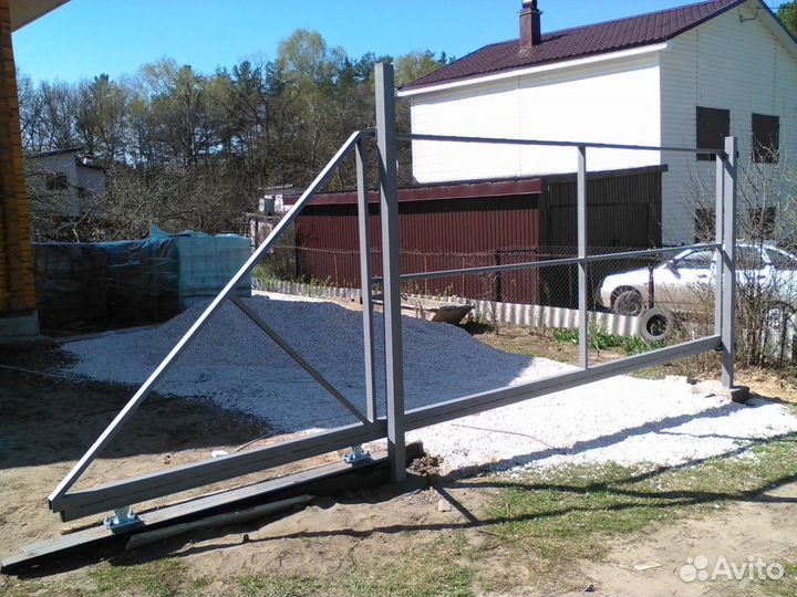 Автоматические ворота alutech