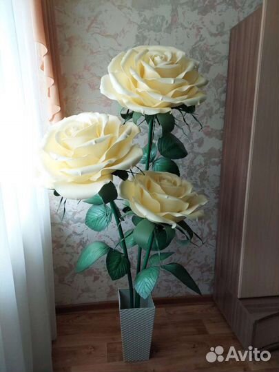 Светильник-ночник роза. Ростовые цветы