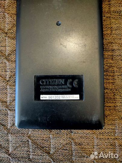 Калькулятор инженерный научный citizen sr-135