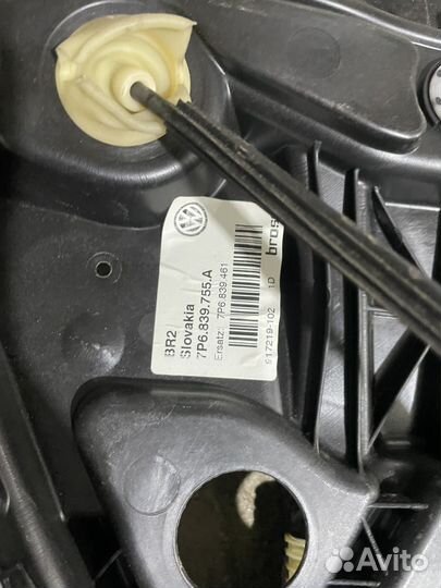 Стеклоподъемник задний левый touareg nf