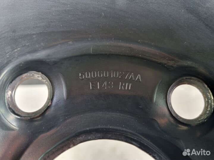 Диск стальной R15 5x112 VAG 5Q0601027AA