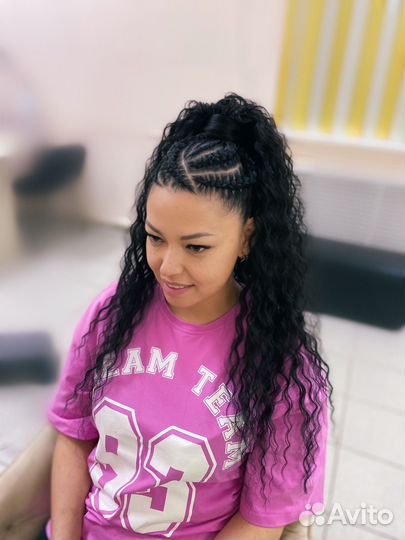 Плетение афрокосичек