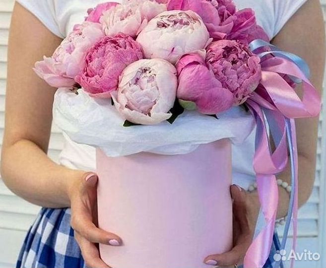Пионы Букет пионов