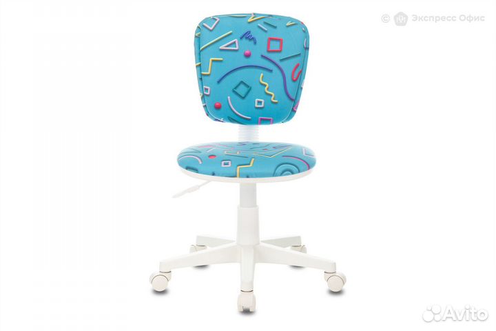 Кресло компьютерное детское Бюрократ CH-W204NX/sti
