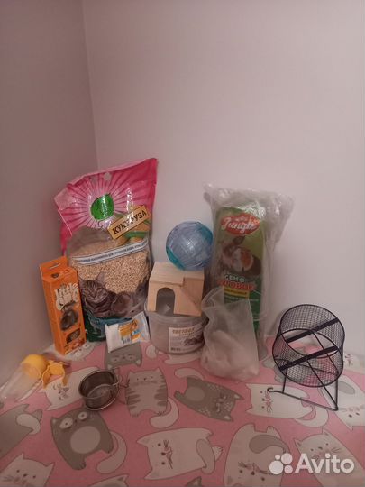 Клетка/набор для грызунов(хомяк/песчанка)