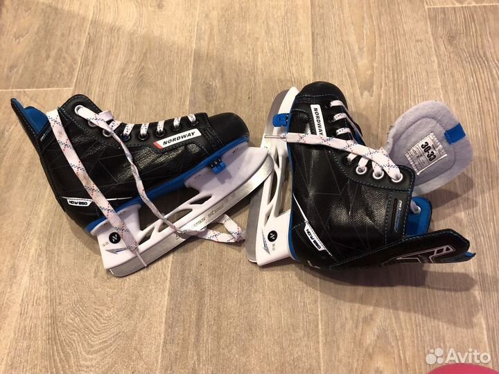 Коньки детские nordway 30-33р