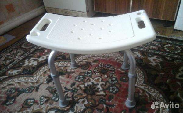 Стул сиденье табурет Титан для ванны и душа