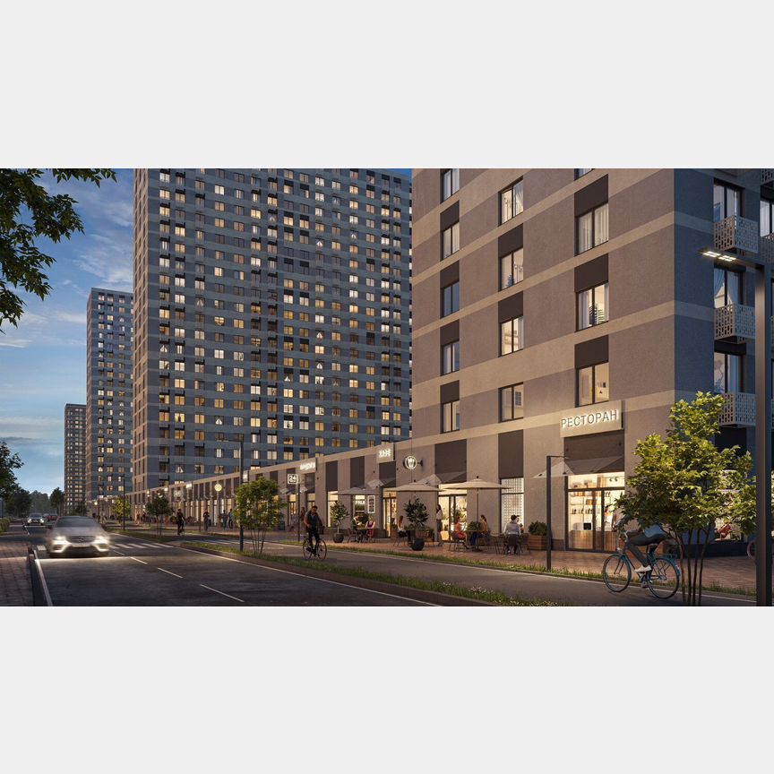 1-к. квартира, 37,6 м², 18/23 эт.