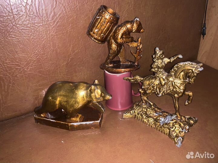 Медведь с бочкой, медведь, конь СССР