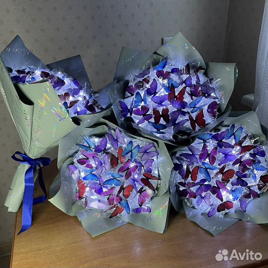 Букет из бабочек