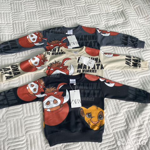 Свитшот детский zara 92