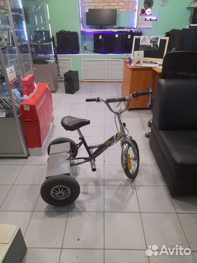 Электро трайк, электросамокат, трицикл