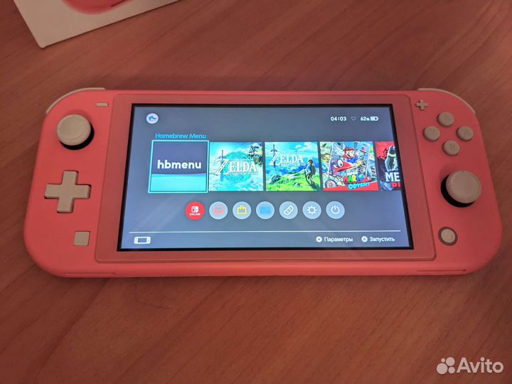 Nintendo switch lite прошитая picofly 32 + 128 Gb