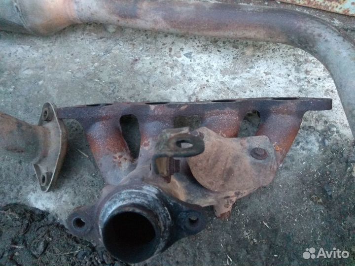 Глушитель, резонатор, выхлопная система Geely MK