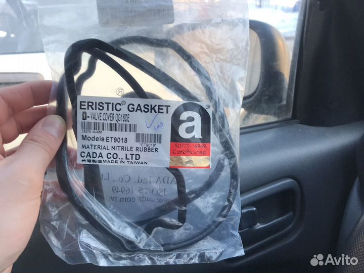 Прокладка клапанной крышки Nissan almera n16