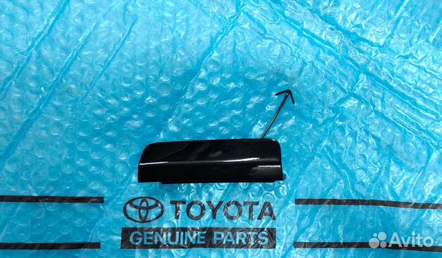 Заглушка бампера рав 4 5 левая черная Новая 19-24