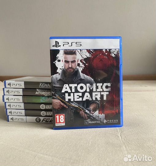 Atomic Heart ps5 диск б/у