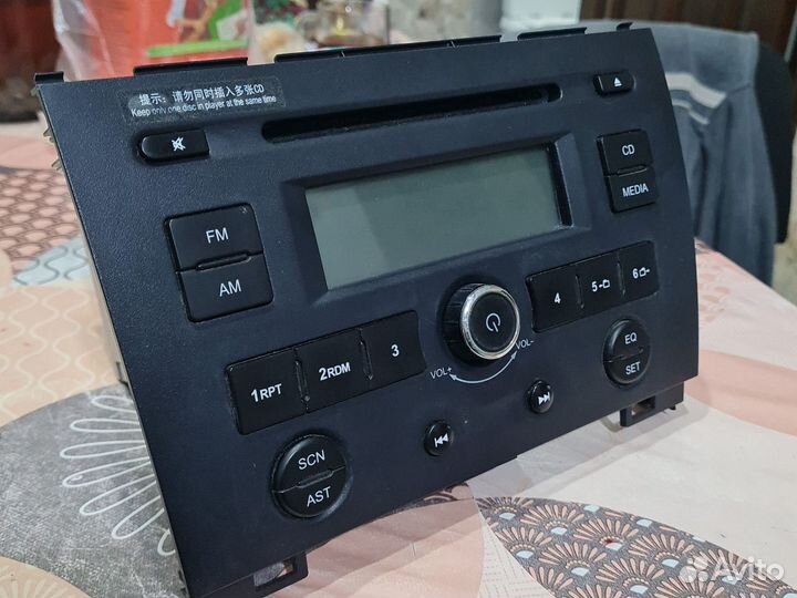 Автомагнитола штатная на great wall нover H3 H5