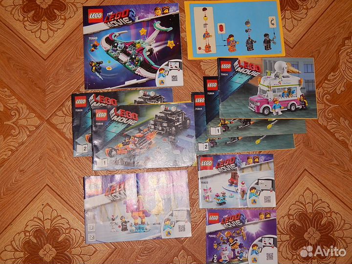 Инструкции к lego, каталоги, коробки