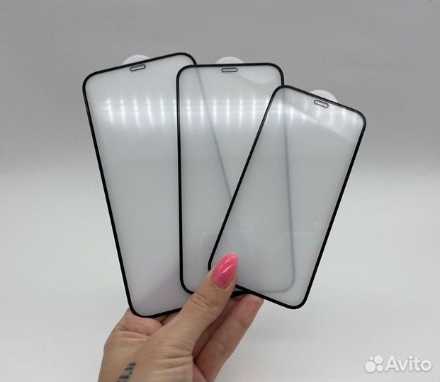 Защитное стекло iPhone Все модели 6D Premium