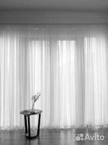 Готовая тюль штора новая 8м
