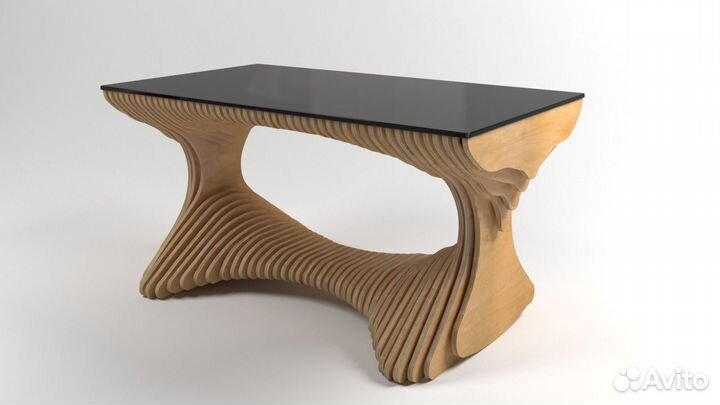 Параметрический стол обеденный