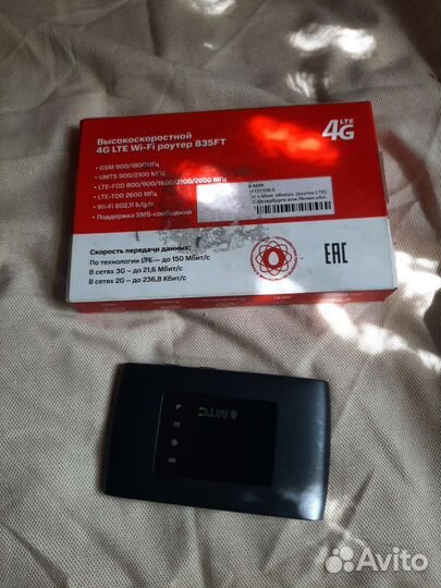 Wifi роутер 4g модем МТС c sim