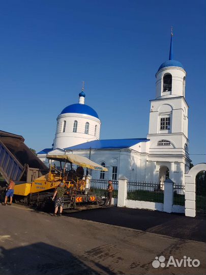 Укладка асфальт