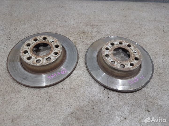 Задний тормозной диск 272мм для Skoda Octavia A5