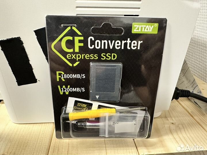 Переходник CFexpress Туре В на nvme M.2 2230 SSD