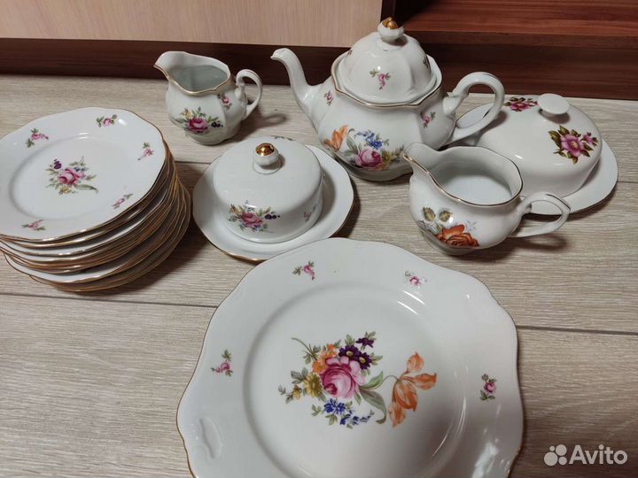 Столовый сервиз Чехословакия новый