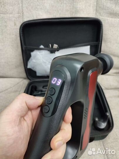 Массажер Перкуссионный пистолет Ogawa черный