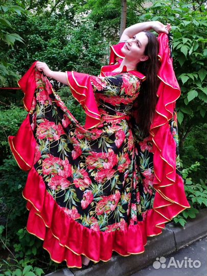 Аренда. Цыганский костюм на прокат