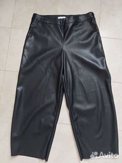 Кожаные брюки женские 50 размер