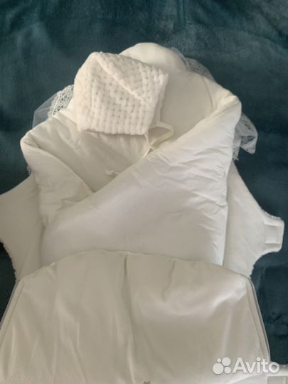 Зимний конверт на выписку