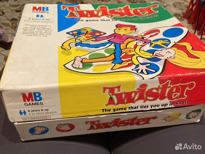 Игра twister твистер и настольный бильярд