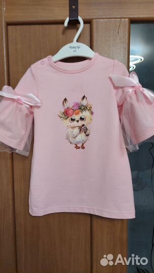 Платья для девочки р.86