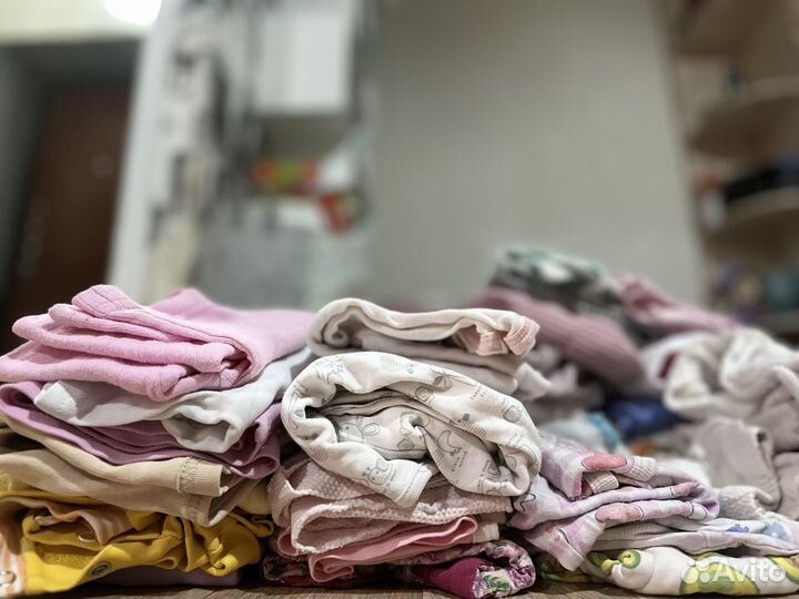 Детские вещи пакетом на девочку 68-86