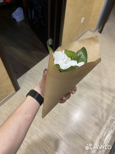 Букет цветов из мыла